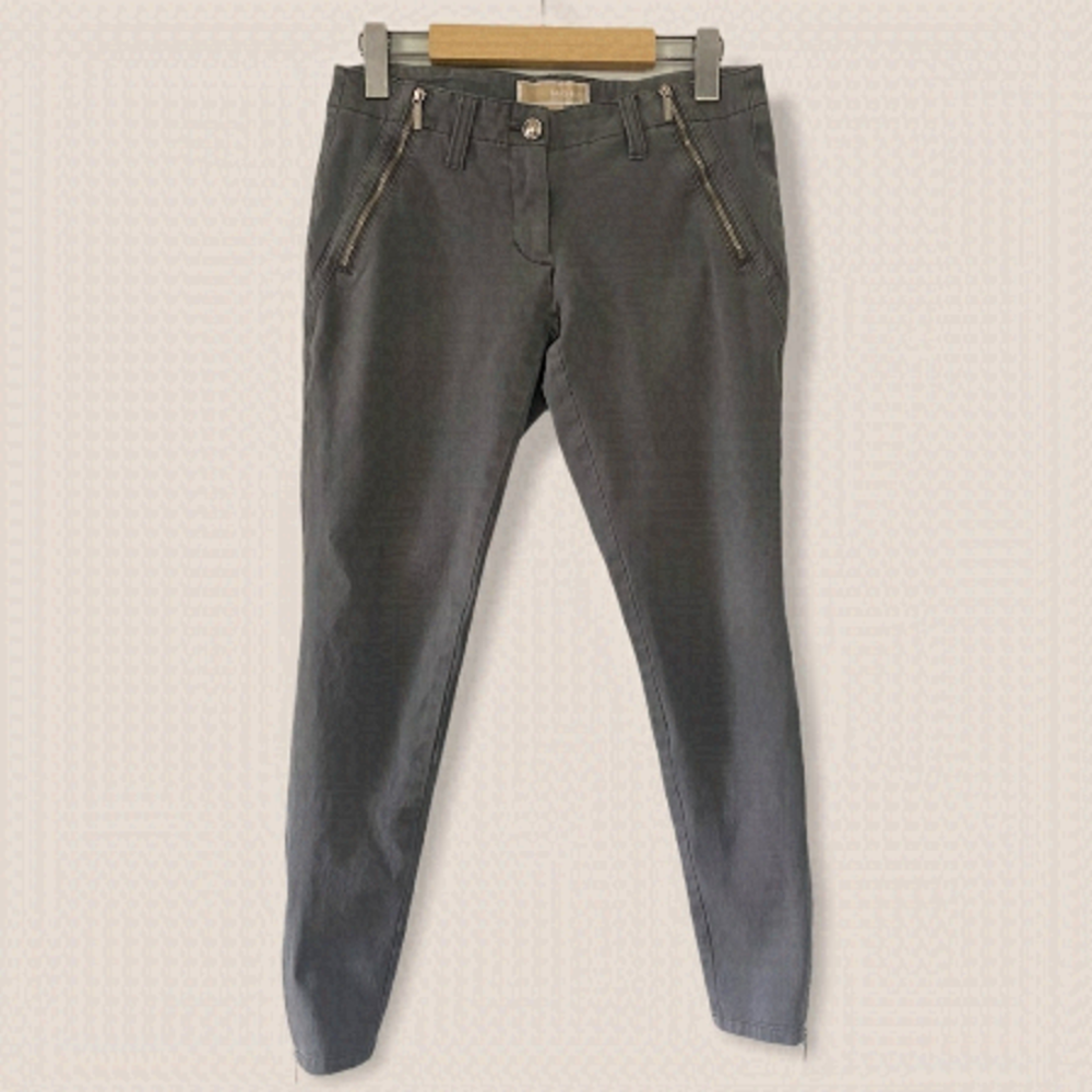 MICHAEL Kors Skinny Ankle Zip Pants